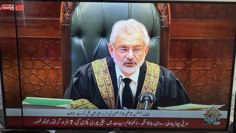 عادی مقدمے بازی کو بند کریں گے، پٹھانوں کا اخلاق اچھا لیکن دشمنی لمبی چلاتے ہیں: چیف جسٹس 