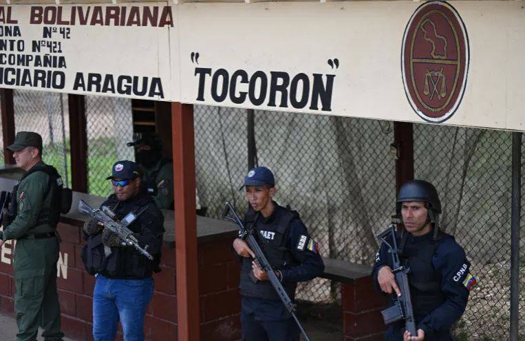 وینزویلا، سکیورٹی اہلکاروں نے خطرناک قیدیوں کی جیل کا انتظام دوبارہ سنبھال  لیا