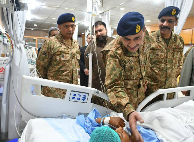 عوام امن اور معاشی ترقی کیلئے پرعزم ہیں ، جس کی پاکستان کے اندر اور باہر شرپسندوں کو تکلیف ہو رہی ہے: آرمی چیف
