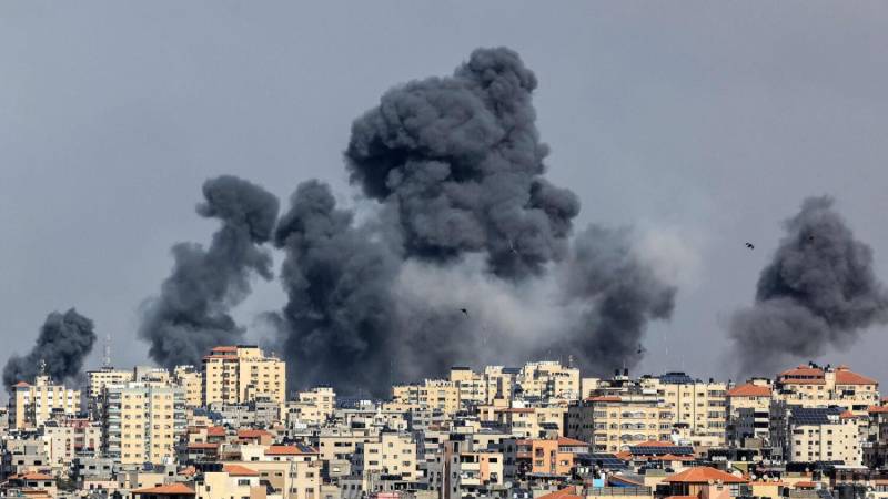 غزہ پر اسرائیل کا جوابی حملہ ،300 فلسطینی شہید، 1610 زخمی 