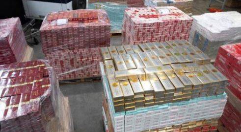   15 کروڑ مالیت کے سگریٹ سمگلنگ کی کوشش ناکام