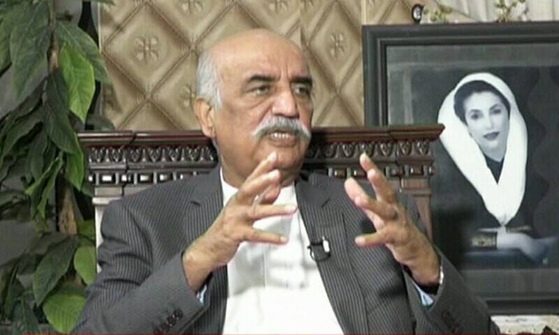  وزیر اعظم لاڑکانہ کا ہو یا لاہور کا ووٹ کے ذریعے روکیں لاٹھی سے نہیں، سلیکشن اور الیکشن پنکچر سےملک کو ناقابل تلافی نقصان ہوگا: خورشید شاہ