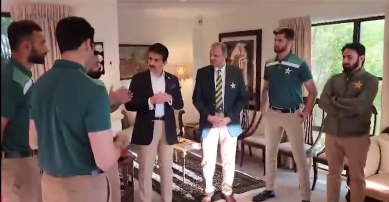 پاکستانی کرکٹ ٹیم کے اعزاز میں کینبرامیں عشائیہ