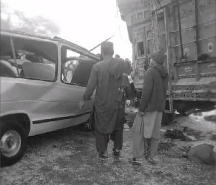 کندھ کوٹ میں دھند کے باعث ٹریفک حادثہ، 5 افراد جاں بحق