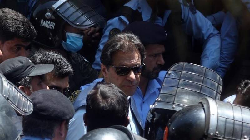 عمران خان نے توہین الیکشن کمیشن کیس کا جیل ٹرائل چیلنج کر دیا