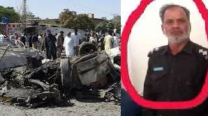 ایس ایچ او سی ٹی ڈی محمد مراد جاموٹ خضدار  دھماکے میں شہید
