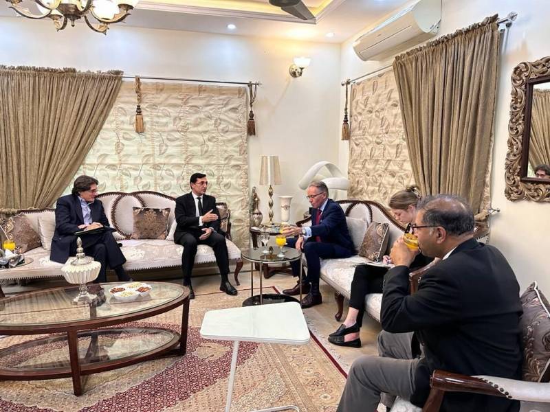 بیرسٹر گوہر علی خان سے آسٹریلوی ہائی کمشنر کی ملاقات ، چیئرمین پی ٹی آئی نے انٹرا پارٹی انتخابات اور 