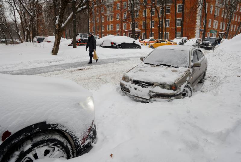  روس میں شدید برفباری،نظام درہم برہم ، ریکارڈ ٹوٹ گئے 
