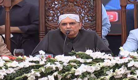 پی ٹی آئی والے محنت کریں ، 8 فروری کو حکومت پیپلز پارٹی بنا رہی ہے: آصف زرداری 