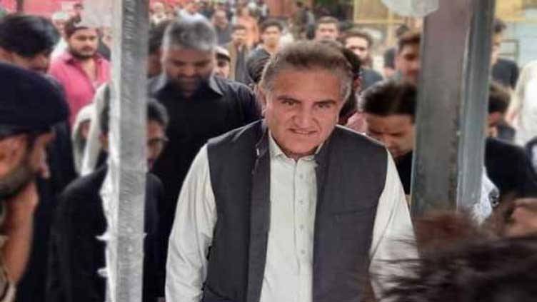 شاہ محمود قریشی کو اڈیالہ جیل منتقل کرنے کا حکم