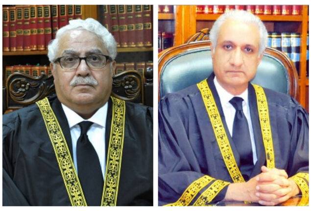  جسٹس مظاہر نقوی اور جسٹس اعجاز الاحسن کے استعفوں کے پیچھے مسلم لیگ ن کا ہاتھ ہے:  سینیئر صحافی کا دعویٰ