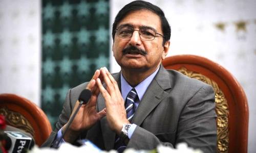  ذکاء اشرف نے استعفیٰ دے دیا