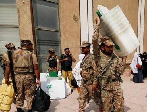 الیکشن کمیشن نے انتخابات میں فوج کی تعیناتی کا نوٹیفکیشن جاری کردیا