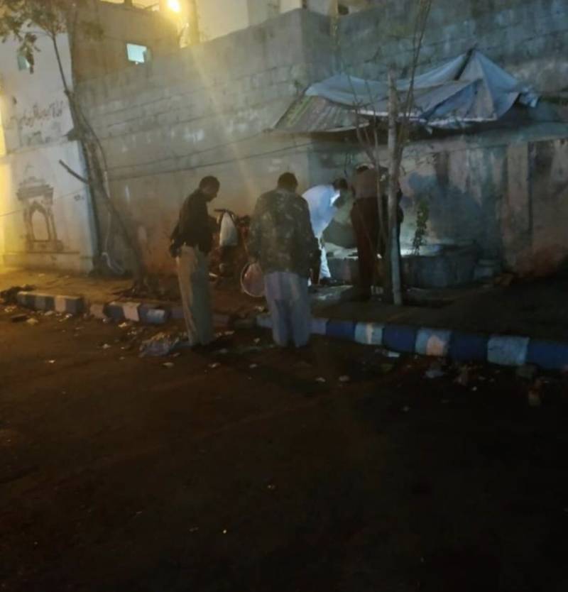  کراچی، الیکشن کمیشن آفس کے باہر معمولی نوعیت کا دھماکہ