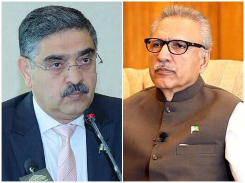 دہشتگرد ہمارے حوصلے پست نہیں کرسکتے: صدر مملکت ،نگران وزیراعظم کی بلوچستا ن دھماکوں کی شدیدمذمت