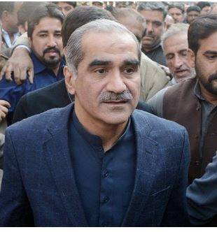 نواز شریف کہہ رہے ہیں  جس پارٹی نے لیڈ کرنا ہے اسے سادہ اکثریت ملنی چاہیے:خواجہ سعد رفیق