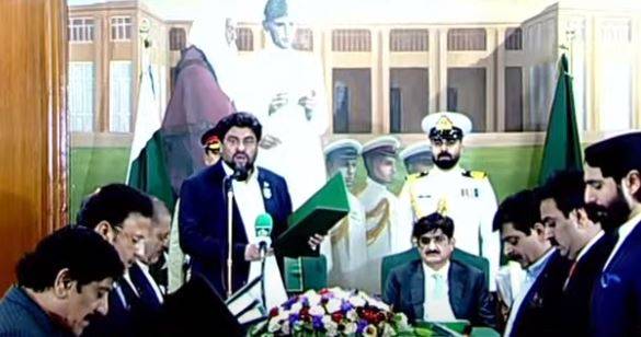 سندھ کابینہ کی تشکیل کے بعد وزراء اور مشیران کو قلمدان تفویض کر دیے گئے 