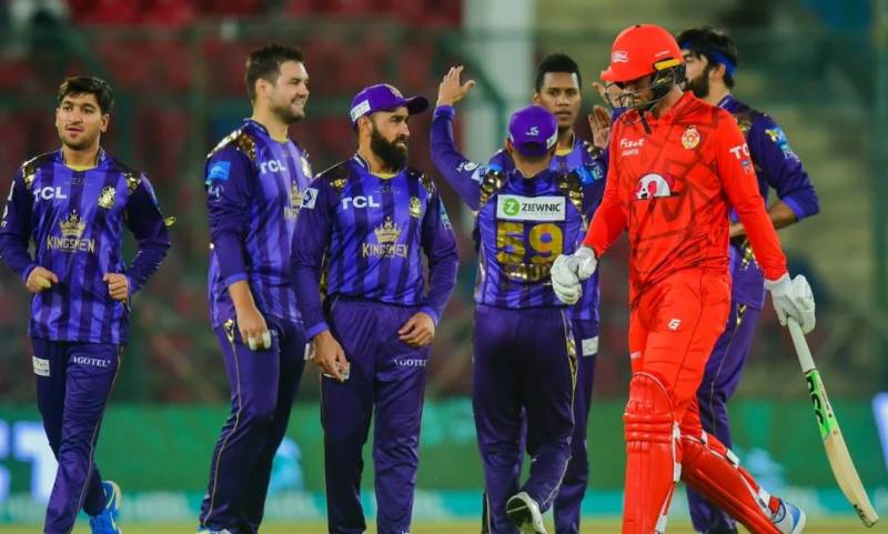اسلام آباد یونائیٹڈ نے  کوئٹہ گلیڈی ایٹرز  کو شکست دےدی