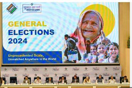 بھارت میں عام انتخابات کا شیڈول جاری ، آغاز  19 اپریل کو  ہوگا