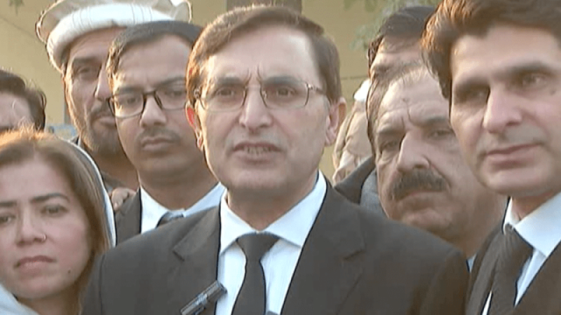 ناقص خارجہ پالیسی کی وجہ سے افغانستان سے حالات خراب ہوئے، امریکا میں احتجاج سے پی ٹی آئی کا کوئی تعلق نہیں: بیرسٹر گوہر