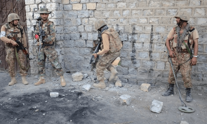  پنجگور میں سیکیورٹی فورسز کا انٹیلی جنس بیسڈ آپریشن، ایک دہشت گرد ہلاک اور 2 زخمی