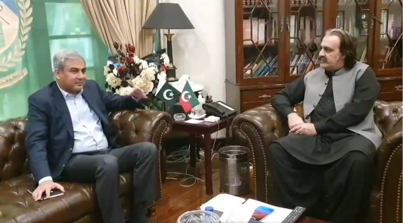 وزیرداخلہ محسن نقوی کی علی امین گنڈاپور سے ملاقات ، دہشتگردی کے خلاف آپریشن مزید تیز کرنے کا فیصلہ