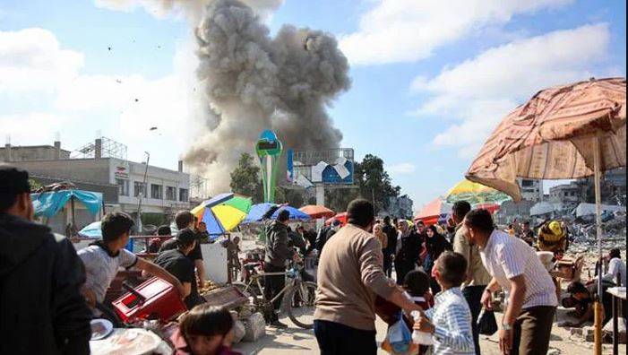عید کے تیسرے روز بھی غزہ پر اسرائیلی فورسز کے وحشیانہ حملے جاری، 24 گھنٹوں  میں مزید 122 فلسطینی شہید