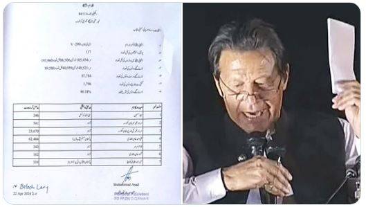 پی پی 290 : کل 88 ہزار ووٹ کاسٹ ہوئے، عمران خان کے امیدوار کو صرف 246 ووٹ ملے 