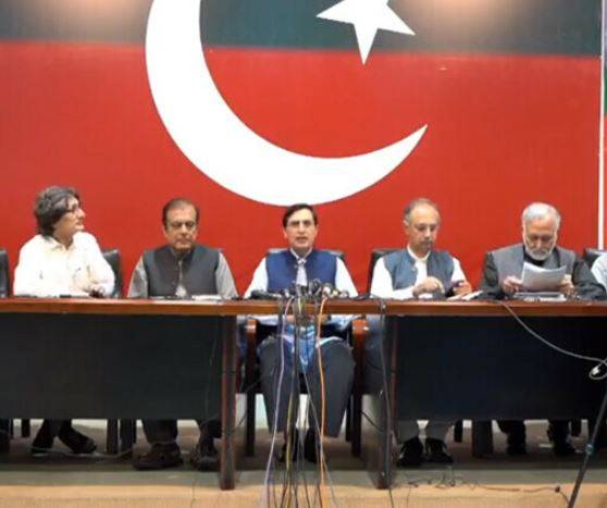  پی ٹی آئی کا 9 مئی کو ملک بھر میں احتجاج کا اعلان