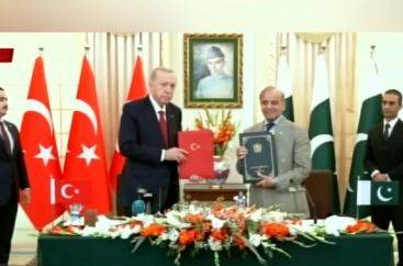 پاکستان اور ترکیہ کے درمیان 24 معاہدوں و مفاہمتی یادداشتوں پر دستخط