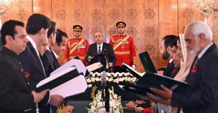 وفاقی کابینہ کے نئے ارکان کو قلمدان سونپے گئے، نوٹیفکیشن جاری