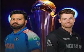 آئی سی سی چیمپئنز ٹرافی 2025 کا فیصلہ کن معرکہ بھارت اور نیوزی لینڈ کے درمیان آج جوڑ پڑے گا