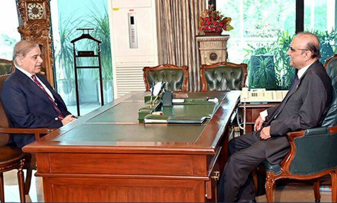صدر اور وزیراعظم کی ملاقات،بھارت کے جارحانہ رویے اور اشتعال انگیز بیانات پر شدید تشویش کا اظہار ،عالمی برادری سے نوٹس لینےکا مطالبہ