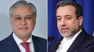 ایرانی وزیرخارجہ کا اسحاق ڈار سے رابطہ ،علاقائی صورتحال پرتبادلہ خیال