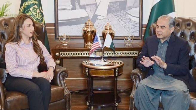  وفاقی وزیرداخلہ سے امریکہ کی قائم مقام سفیر نیٹلی بیکر کی اہم ملاقات ،پاک امریکہ تعلقات اور دوطرفہ تعاون بڑھانے پر تبادلہ خیال