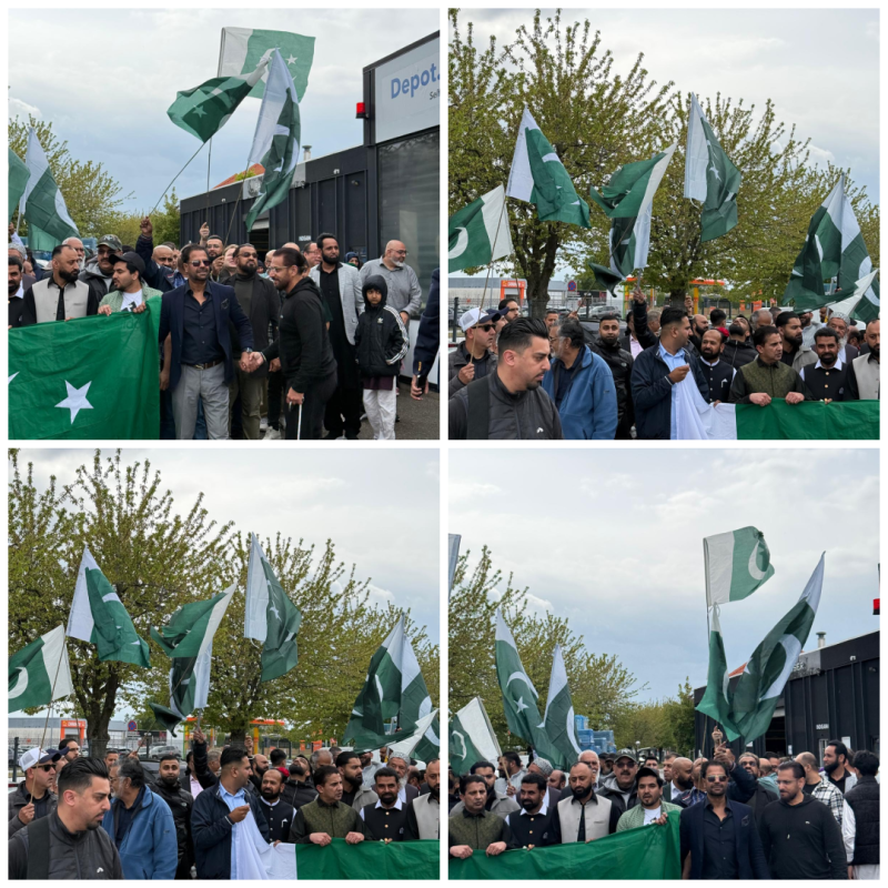 ڈنمارک میں افواجِ پاکستان سے اظہارِ یکجہتی اور یومِ تشکر کا شاندار انعقاد