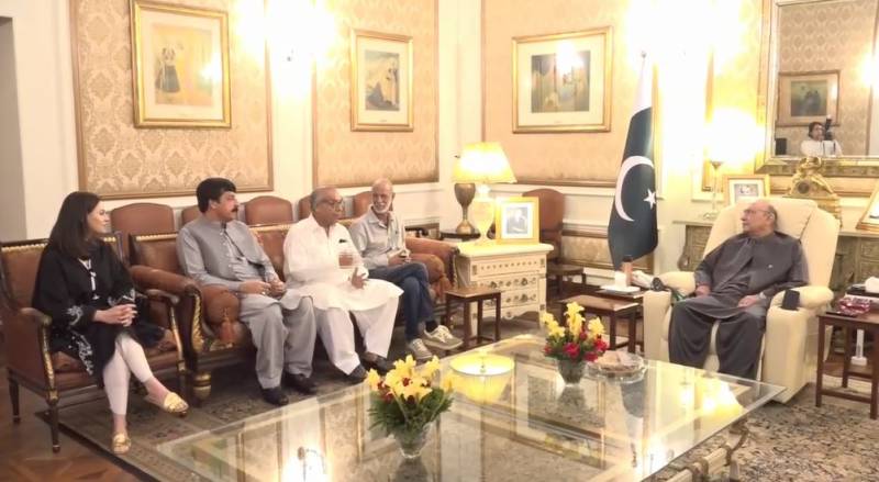 صدر آصف زرداری سے پیپلز پارٹی جنوبی پنجاب کے وفد کی ملاقات، عوامی مسائل پر بات چیت