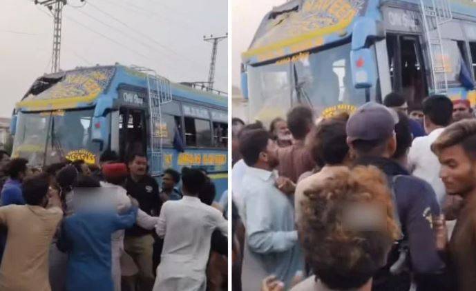 حیدرآباد میں بس حادثہ، 2 افراد جاں بحق، رشتہ داروں سمیت 6 زخمی