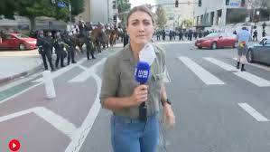 لاس اینجلس میں مظاہروں کی کوریج کے دوران آسٹریلوی صحافی ربڑ کی گولی سے زخمی