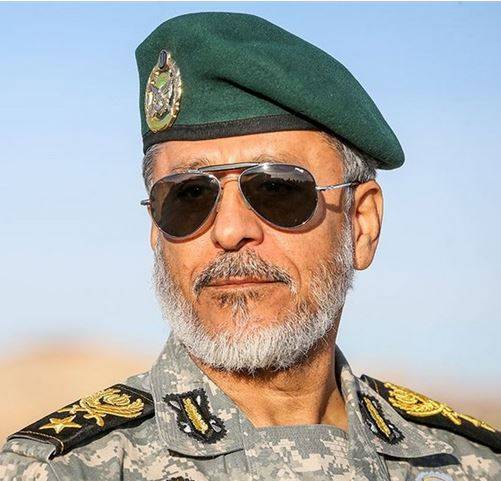 باقری کی ہلاکت کے بعد فوری تقرری ، ایرانی فوج کے قائم مقام سربراہ حبیب اللہ سیاری کون ہیں؟