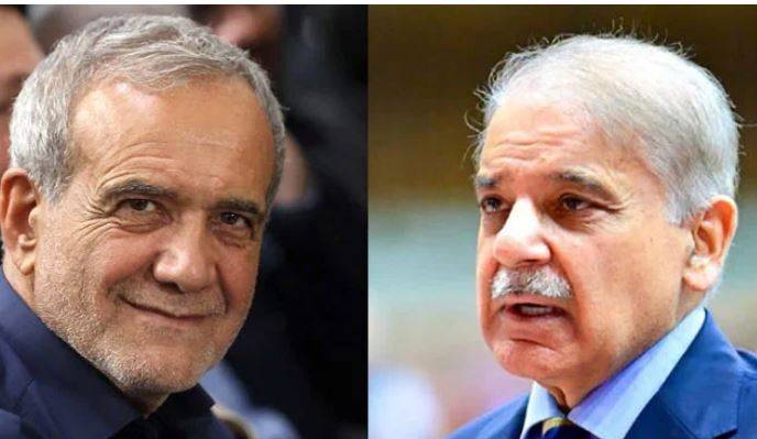 وزیراعظم شہباز شریف اور ایرانی صدر مسعود پزشکیان کے درمیان ٹیلیفونک رابطہ، خطے میں امن و استحکام پر تبادلہ خیال