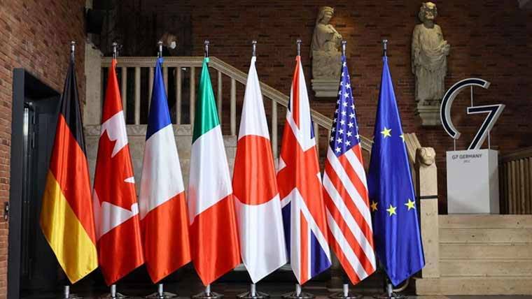 جی 7 وزرائے خارجہ کااسرائیل اورایران کےدرمیان جنگ بندی کی حمایت کااعادہ