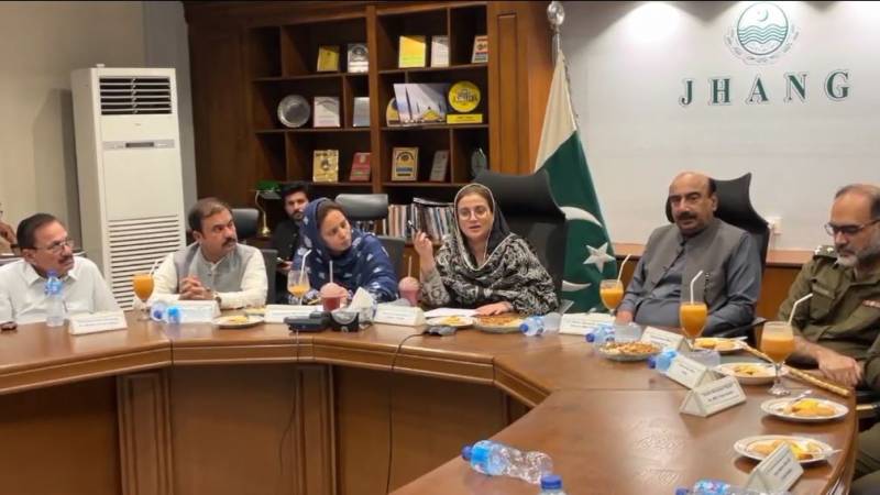 محرم الحرام: وزیر اطلاعات پنجاب عظمیٰ بخاری کا جھنگ کا دورہ، انتظامات کا تفصیلی جائزہ