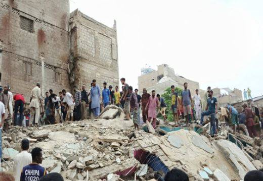 لیاری میں عمارت گرنے کا سانحہ، ہلاک ہونے والوں کی تعداد 16 تک جا پہنچی