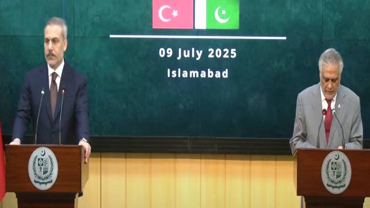 پاکستان اورترکیہ کےوزرائےخارجہ کی مشترکہ پریس کانفرنس ، علاقائی استحکام کے لیے تعاون جاری رکھنے پر اتفاق