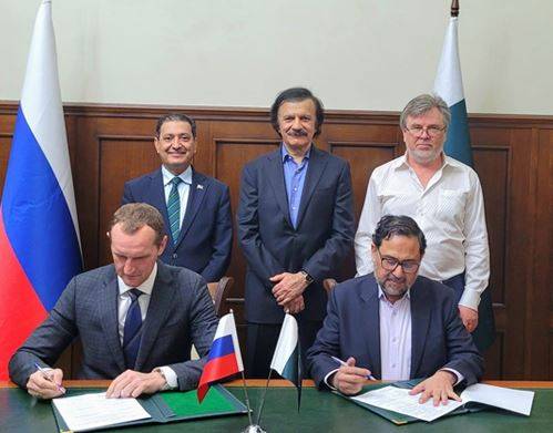 پاکستان اور روس کے درمیان پاکستان اسٹیل ملز کی بحالی کا معاہدہ