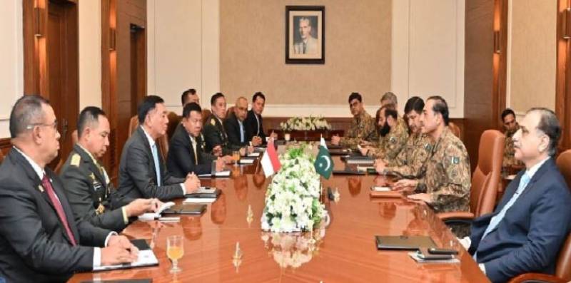 انڈونیشین وزیر دفاع کا جی ایچ کیو کا دورہ، فیلڈ مارشل سے ملاقات