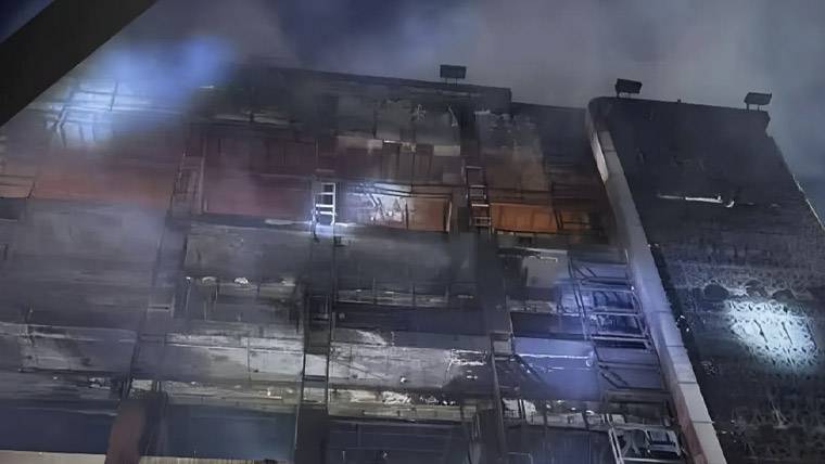 عراق کے شہر الکوت میں شاپنگ سینٹر میں ہولناک آگ، 60 افراد جاں بحق