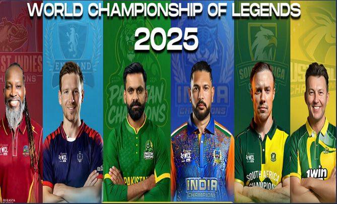 برطانیہ میں لیجنڈز لیگ کا رنگا رنگ میلہ آج سے شروع