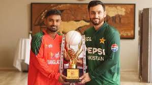 پاکستان اور بنگلہ دیش کی تین میچوں کی ٹی20 سیریز کا پہلا میچ آج ڈھاکہ میں ہوگا